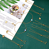 10Pcs 304 Stainless Steel Slider Cable Chain Slider Bracelet Makings DIY-DC00002-4