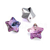 K9 Glass Rhinestone Charms X-GLAA-TA001-007-4