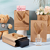 Folding Paper Gift Bags with Handle ABAG-WH0045-21C-4