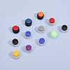CHGCRAFT 72Pcs 12 Colors Plastic Cord Locks Clip Ends PURS-CA0001-02-5