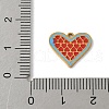 304 Stainless Steel Enamel Charms STAS-P388-19H-G-3