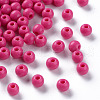 Opaque Acrylic Beads X-MACR-S370-C6mm-A13-1