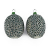Opaque Resin Pendants RESI-S356-075-2