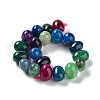 Natural Agate Beads Strands G-G021-03B-14-3