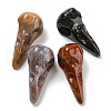 Natural Indian Agate Pendants G-M417-06D-1