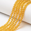 Glass Beads Strands EGLA-A034-T4mm-D17-1