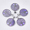 Freshwater Shell Pendants SHEL-S275-01H-1