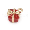 Alloy Enamel Charms PALLOY-R158-05G-03-2