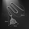 Viking Triskelion Knot Stainless Steel Pendant Necklaces for Men FS-WG7E48C-02-2