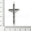 925 Thai Sterling Silver Religious Medal Pendants STER-NH0001-67AS-3
