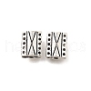 Tibetan Style Alloy Beads TIBE-L008-09AS-1
