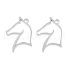 Non-Tarnish 201 Stainless Steel Pendants STAS-T063-167P-1
