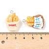 Opaque Resin Pendants RESI-V005-002-4