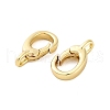 Brass Spring Gate Rings KK-J301-14G-01-2