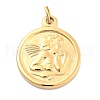 Ion Plating(IP) 304 Stainless Steel Pendants STAS-P379-28G-1