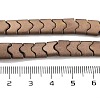 Synthetic Non-magnetic Hematite Beads Strands G-P545-I02-01D-4