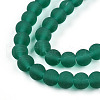 Transparent Glass Beads Strands GLAA-T032-T6mm-MD21-3