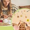 34Pcs Sunflower DIY Knitting Tool Sets HJEW-AB00701-6