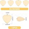 Brass Pendants KK-FH0001-04G-2