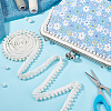   5 Yards Polyester Lace Trim OCOR-PH0004-90-2