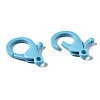 Plastic Lobster Claw Clasps X-KY-ZX002-13-B-2