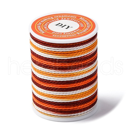 Segment Dyed Twisted Waxed Polyester Cord YC-C003-01D-1