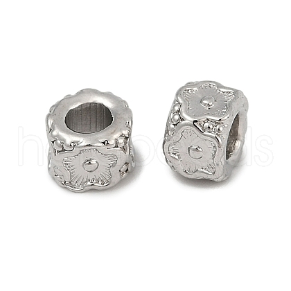 Brass Spacer Beads KK-D375-02P-1