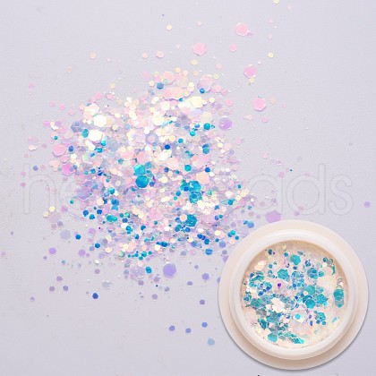 Shiny Nail Art Glitter Flakes MRMJ-T063-373B-1