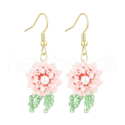 Glass Dangle Earrings EJEW-MZ00316-01-1