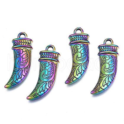 Rainbow Color Alloy Pendants PALLOY-N156-142-NR-1