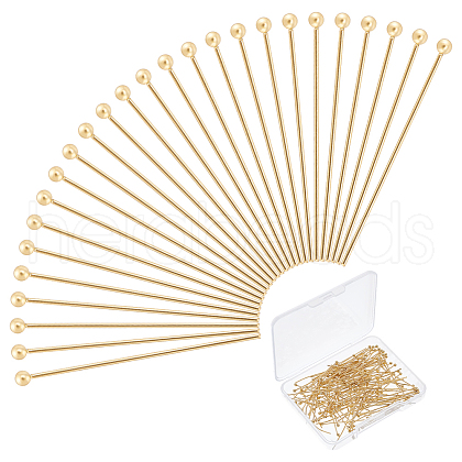 Unicraftale 150Pcs 304 Stainless Steel Ball Head Pins STAS-UN0058-93E-G-1
