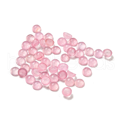 Natural White Jade Dyed Cabochons G-H309-02-02-1