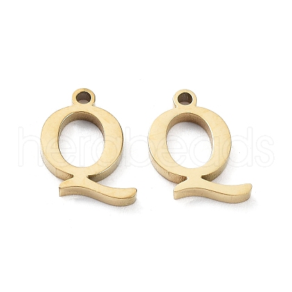 304 Stainless Steel Charms STAS-M327-01G-Q-1