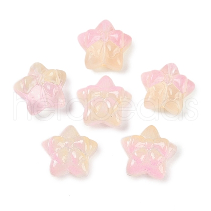 Transparent Spray Paint Glass Beads X1-GLAA-H035-02H-1