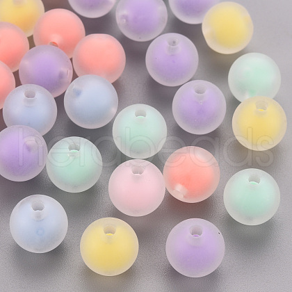 Transparent Acrylic Beads TACR-S152-16C-1