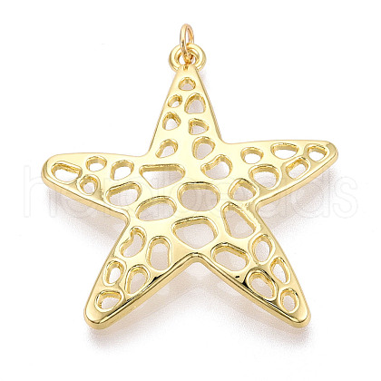 Brass Pendants KK-N268-54G-1