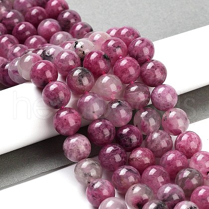 Natural Cherry Blossom Agate Beads Strands G-B076-A02-03-1