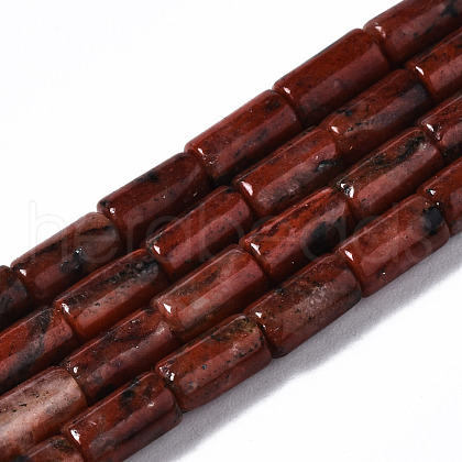 Natural Sesame Jasper Beads Strands G-S366-079-1