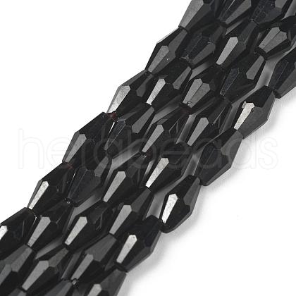 Opaque Glass Beads Strands GLAA-P001-03A-03-1