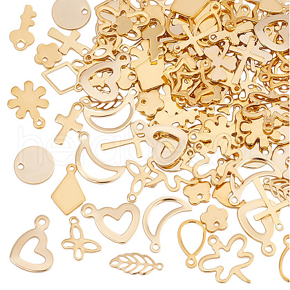 Unicraftale 304 Stainless Steel Pendants STAS-UN0006-92G-1
