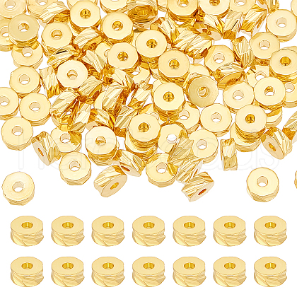 BENECREAT 100Pcs Brass Bead KK-BC0013-53C-1