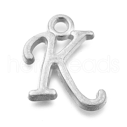 Alloy Letter Pendants PALLOY-J718-01C-K-1