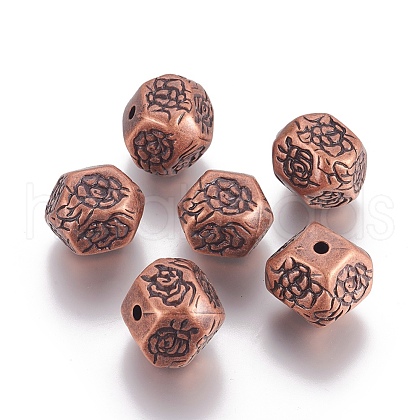 CCB Plastic Beads CCB-F012-01R-1