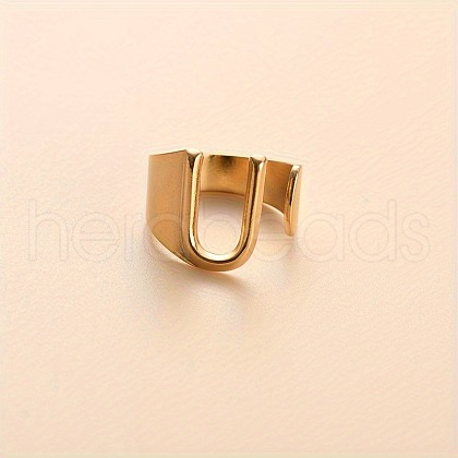 304 Stainless Steel Cuff Rings FS-WGEAFE6-41-1