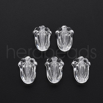 Transparent Acrylic Beads X-TACR-T003-18-1