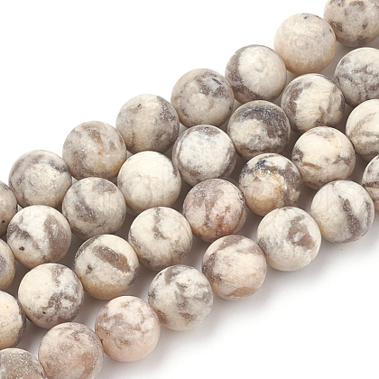 Natural Gemstone Beads Strands G-T106-242-1