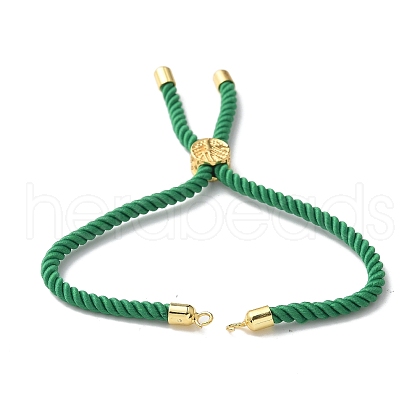 Cotton Cord Bracelet Making KK-F758-03-09-G-1