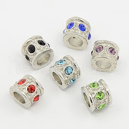Alloy European Beads RB-H032-1