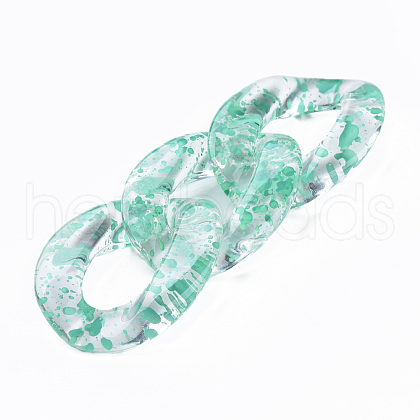 Transparent Acrylic Linking Rings OACR-N009-014A-04-1