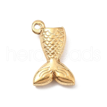 304 Stainless Steel Pendants STAS-I334-02G-04-1